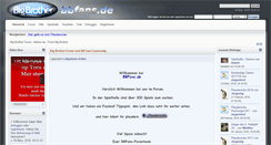 Desktop Screenshot of bbfans.de
