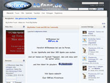 Tablet Screenshot of bbfans.de